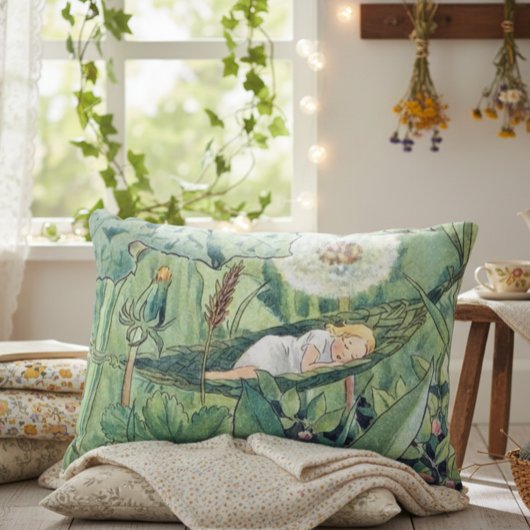 Coussins Décoratifs Elsa Beskow Thumbelina Fairy