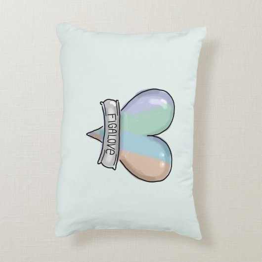 Coussins Décoratifs Emerald Green Figaro accent pillow (Dos(Vertical))