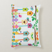 Coussins Décoratifs Enfants Oiseaux Paysages d'oiseaux (Devant(Vertical))