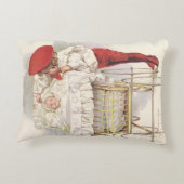 Coussins Décoratifs Enfants victoriens vintage, enfant et bébé dans un (Dos)