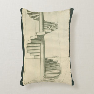 Coussins Décoratifs Escaliers Architecturaux vintages, Escalier Spiral