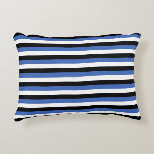 Coussins Décoratifs estonia drapeau rayures symbole pays lignes motifs