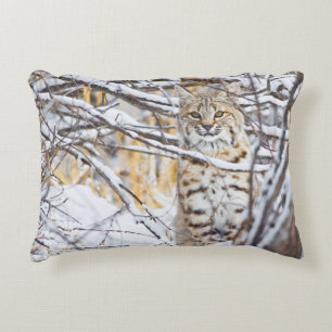Coussins Décoratifs États-Unis, Wyoming, Bobcat