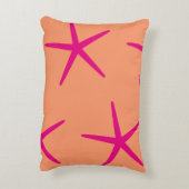 Coussins Décoratifs Étoile de mer rose orange Art tropical côtier Plag (Dos(Vertical))