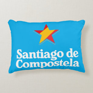 Coussins Décoratifs Étoiles d'Espagne – Santiago de Compostela