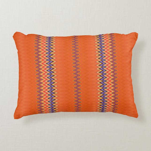 Coussins Décoratifs Fall Delight Zigzag (Devant)