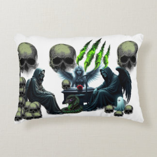 Coussins Décoratifs Faucheur gothique et ange déchu - Macabre Fantasti