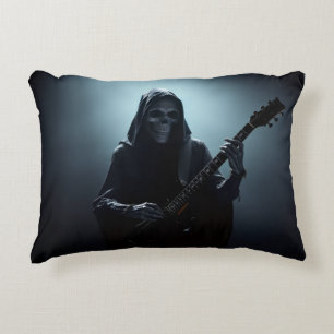 Coussins Décoratifs Faucheur sur scène avec guitare
