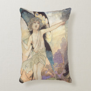 Coussins Décoratifs Fée vintage de papillon victorien par Robinson