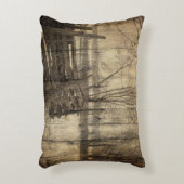 Coussins Décoratifs Ferme de clôture à bois ancienne du pays occidenta (Devant(Vertical))