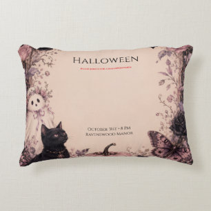Coussins Décoratifs Fête d'Halloween Élégante aux Thèmes Botaniques So