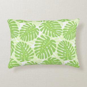 Coussins Décoratifs Feuille de plante tropicale - motif de Monstera