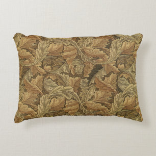 Coussins Décoratifs Feuilles d'Acanthus par William Morris, Textile An