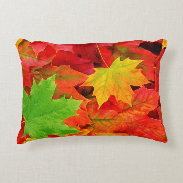 Coussins Décoratifs Feuilles d'automne (Devant)
