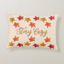 Feuilles d'automne rustiques et cosy