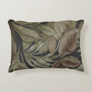 COUSSINS DÉCORATIFS FEUILLES DE PALMIERS TROPICAUX