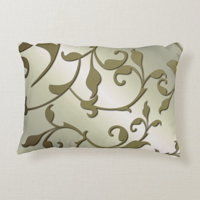 Coussins Décoratifs Feuilles d'olive défilantes (Dos)