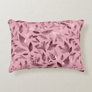Coussins Décoratifs Feuilles tombées aquarelle 3