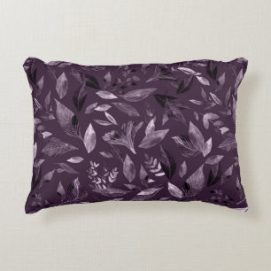 Coussins Décoratifs Feuilles tombées aquarelle 7