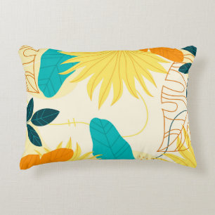 Coussins Décoratifs Feuilles tropicaux