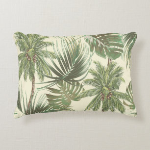 Coussins Décoratifs Feuilles tropicaux motif sans couture