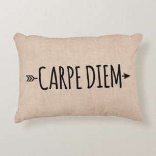 Coussins Décoratifs Flèche Carpe Diem Boho sur le beige
