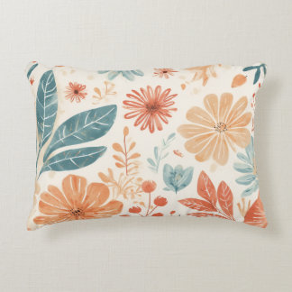 Coussins Décoratifs Fleur Abstraite