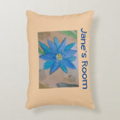 Coussins Décoratifs Fleur bleue (Devant(Vertical))