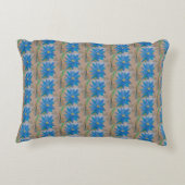 Coussins Décoratifs Fleur bleue (Dos)