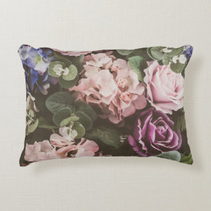 Coussins Décoratifs Fleur de bouquet, filtre vintage, beau fond