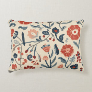 Coussins Décoratifs Fleur de Jardin Botanique Scandinave Nordic Bloom