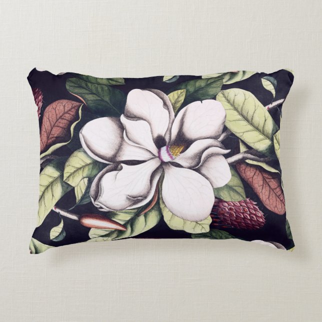 Coussins Décoratifs Fleur de Magnolia (Devant)