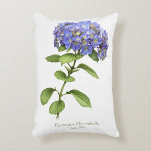 Coussins Décoratifs Fleur d'hortensia bleue