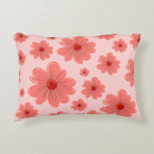 Coussins Décoratifs fleuri rose (Devant)