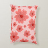 Coussins Décoratifs fleuri rose (Dos(Vertical))