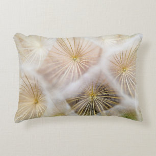 Coussins Décoratifs Fleurs blanches de pissenlit