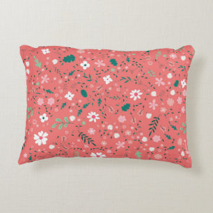 Coussins Décoratifs Fleurs d'automne mignonnes illustration motif flor