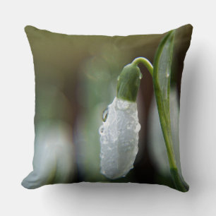 Coussins Décoratifs Fleurs de Neige