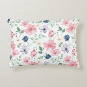 Coussins Décoratifs Fleurs de printemps et Motif Feuille