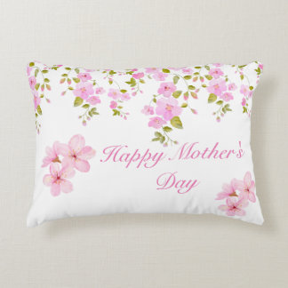 Coussins Décoratifs Floral rose cerisier sur mesure