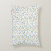 Coussins Décoratifs Floral rose et bleu (Devant(Vertical))