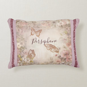 Coussins Décoratifs Floral rose motif mélangé