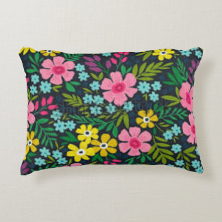 Coussins Décoratifs Floral Throw Pillow | Colorful Flower cushion