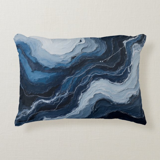 Coussins Décoratifs "Flux abyssal" (Devant)