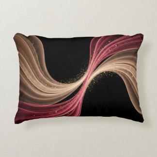 Coussins Décoratifs Flux Éternel d'Amour — Art Romantique Abstrait