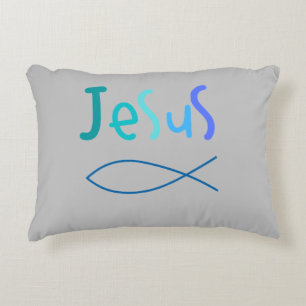 Coussins Décoratifs Foi, Jésus