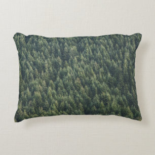 COUSSINS DÉCORATIFS FORÊT D'ARBRE DE PINS
