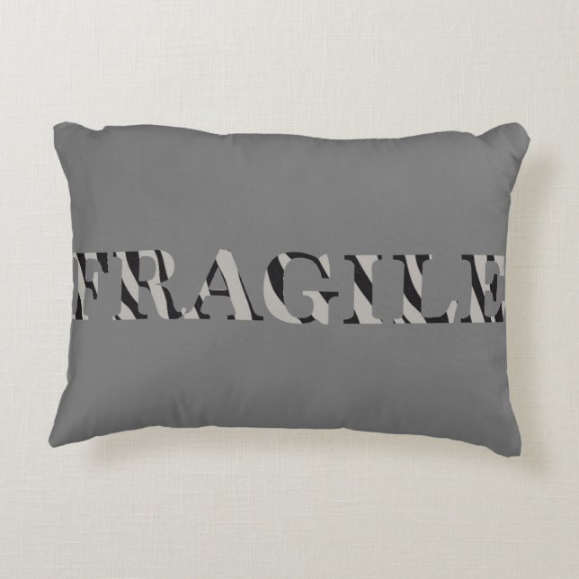 Coussins Décoratifs Fragile Zebra (Dos)