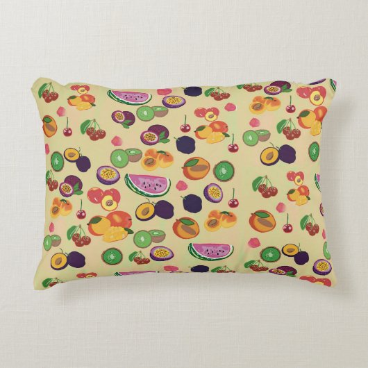 Coussins Décoratifs Fruits d'été australiens (Devant)