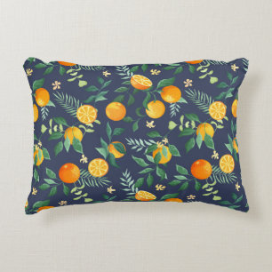 Coussins Décoratifs Fusion d'agrumes : Oranges à l'air tropical